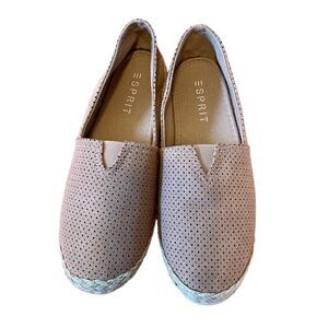 Espirit Espadrilles in Dusty Pink Size 8.